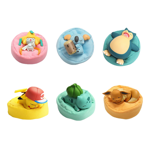 Pokemon Sleeping Blind Box Figurines